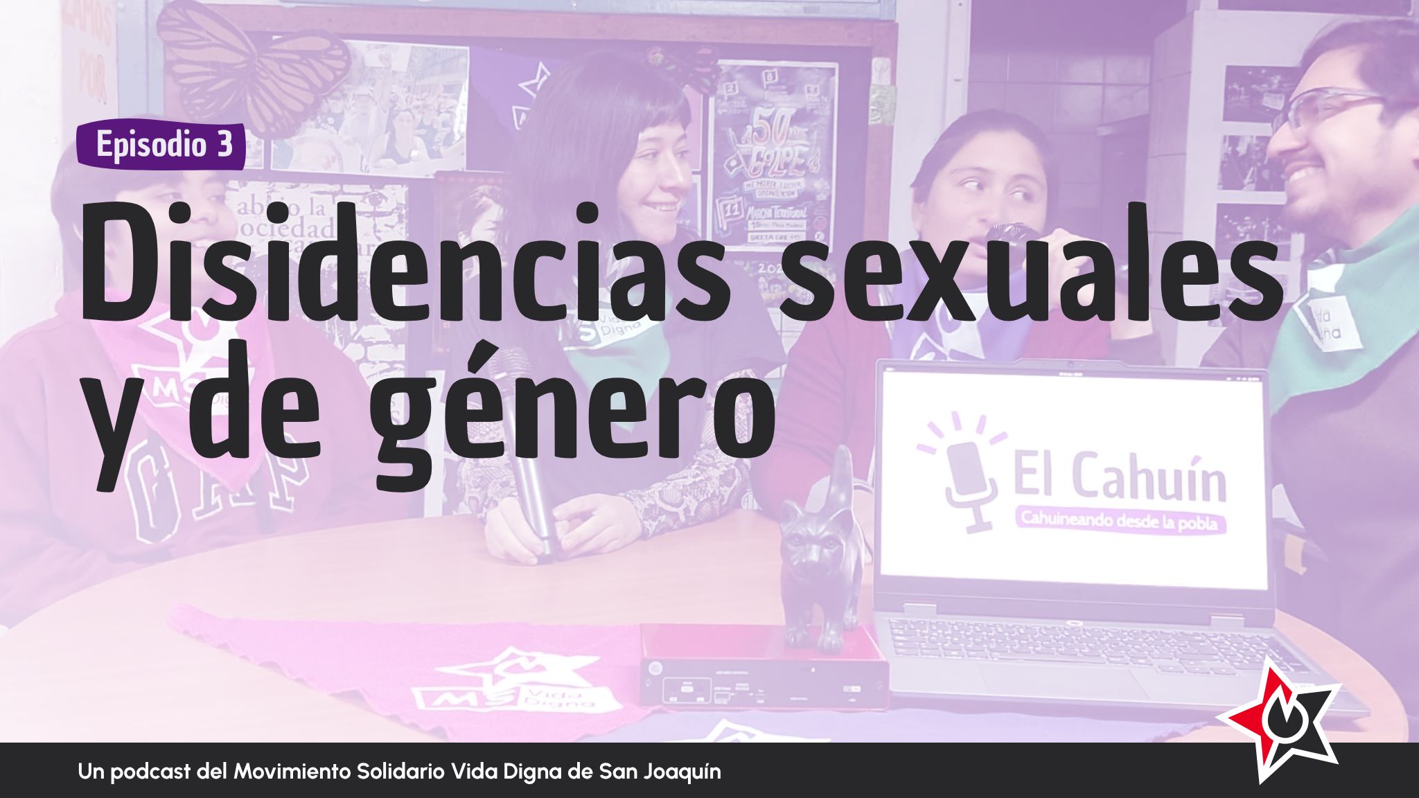 Portada de El Cahuín de Disidencias sexuales y de género